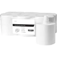 All Care Putztuchtuchrollen MIDI - kernlos - 2-lagig - Ø 20 cm - 6 Rollen - Papierhandtücher