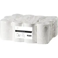 All Care Putztuchtuchrollen MINI - 1-lagig - kernlos 12 Rollen - Papierhandtücher - weiß