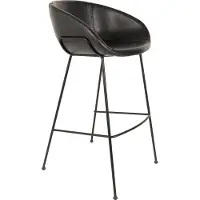 Zuiver 2er Set Feston Barstuhl Stahl 76 cm