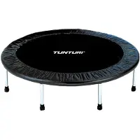 Tunturi Mini-Trampolin für Indoor, Fitnesstrampolin in 125 cm, Trampolin für Sport und Ausdauer
