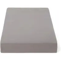 Vandyck Spannbettlaken Jersey Supreme GOTS Grey (Jersey)-Lits-Jumeaux (180/190/200 x 200/210/220 cm)