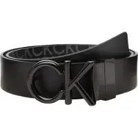 Calvin Klein Jeans Herrengürtel Adjrev Ck Metal Bombe Mono 35Mm K50K509964 Schwarz