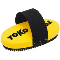 Toko Base Brush Oval Pferdehaarbürste gelb