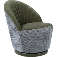 Dutchbone | Sessel Madison Samt Groen Fluweel 76x67x78 cm | NADUVI