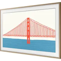 Samsung VG-SCFA55TKB/XC, Rahmen, Holz, Kunststoff, 139,7 cm (55"), , The Frame LS03A (2021) 55'' The Frame LS03B (2022-23) 55''