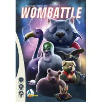 A-Games AGM23008 - Wombattle, Brett-/Figurenspiel, für 3-10 Spieler, ab 10 Jahren