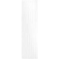 LuxeBath Paneelheizkörper Vertikal 480 x 1800 mm Weiß mit Seitenanschluss, Design Flach Heizkörper Einlagig Badheizkörper Badezimmer, ohne Heizstab