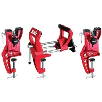 Swix - Dreiteiliger Schraubstock - Power Pro Vise 155mm - Rot