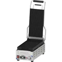 Casselin Panini Grill Premium Kompakt - Gerillt / Gerillt - mit Timer CGPRRXSPT