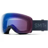 Smith Skibrille Skyline XL French Navy / ChromaPop Sun Platinum Mirror