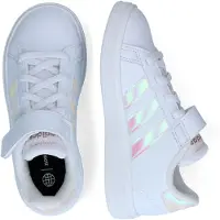 Adidas wäsche Klettverschluss/Slipper Halbschuh GRAND COURT 2.0 EL K