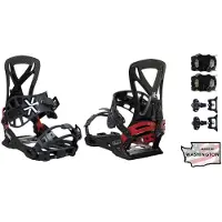 Karakoram - Splitboard-Bindungen - Grizzly 2024 für Herren - Größe S - schwarz