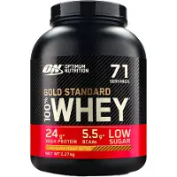 Optimum Nutrition 100 % Whey Gold Standard, Schokolade-Erdnussbutter, Pulver 2270 g Puder