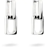 Liebeskind berlin Ohrringe - Edelstahl Big Link - Gr. unisize - in Silber - für Damen