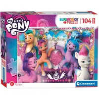 Clementoni Maxi Puzzle My Little Pony Heart, 104 Teile