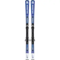 Salomon - Ski Set inkl. Bdg. - Alpin-Ski - S/Race Gs 10 + M12 Gw 2024 aus Holz - Größe 175 cm - Blau