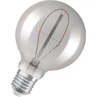 Osram LED Leuchtmittel Vintage 1906 Globe G95 E27 3,4W warmweiß, rauch
