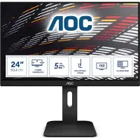 AOC P1 24P1, 60,5 cm (23.8"), 1920 x 1080 Pixel, Full HD, LED, 5 ms, Schwarz