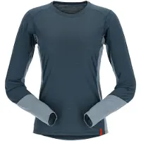 Rab Syncrino Base LS Tee Womens Größe: XL / Farbe: Orion Blau