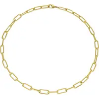 Boccia 08059-02 Damenkette Titan goldplattiert