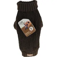 Afp All For Paws - Knitted Dog Sweater Fishermans Brown M 30.5CM - (632.9134)