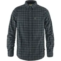 Fjällräven övik Flannel Shirt M dark grey (030) XL