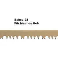 Bahco Bügelsägeblatt Hobelzahnung 810Mm Für Frisches Hol Z