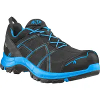 Haix Sicherheitshalbschuh Black Eagle Safety 40.1 low 610001 S3 ESD SRC DGUV Gr. 49 schwarz/blau