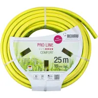 Rehau Gartenschlauch Comfort - Wasserschlauch 3/4 Zoll, dauerflexibel für starke Beanspruchung, Schlauch 25m