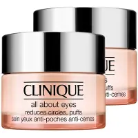 Clinique 2x All About Eyes Augencreme 2x30 ml Creme