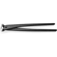 Knipex Kraftmonierzange DIN ISO 9242 L.300mm m.Facette schwarz atram. Kopf poliert Schneidwert harter Dr...