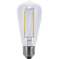 Segula LED Rustika Long Style klar E27 6.5W 2700K dimmbar