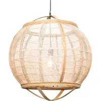 QAZQA - Orientalisch Smarte Pendelleuchte I Pendellampe I Hängelampe I Pendellampe I Pendelleuchte I Lampe I Leuchte braun 58 cm inkl. Wifi G95 - Pascal Dimmer I Dimmbar I Wohnzimmer I Schlafzimmer -