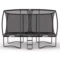 Berg Ultim Pro Bouncer Rechteckige Trampolin 500x300 cm mit sicherheitsnetz deluxe XL