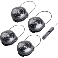 Cube Reel Knob Disc Schließung Silber EU 36-39 Mann Silber EU 36-39