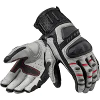 REV'IT! Cayenne 2 Schwarz Silber Handschuhe Größe M