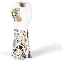 Bold Monkey Liberty Matters vase colourful