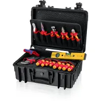 Knipex 00 21 34 HL S2 Werkzeugkoffer „Robust23 Start" Elektro 24-teilig