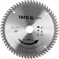 YATO Kreissägeblatt - Ø 160mm x 20mm - 60T - Für Holz