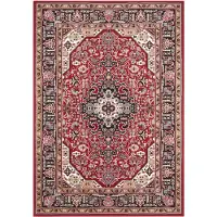 Home Collection Teppich "Skazar Isfahan", rechteckig, 9 mm Höhe, Kurzflor, Orient, Läufer, Vintage, Esszimmer, Wohnzimmer, Flur