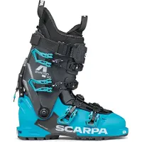 Scarpa - Gripwalk-kompatible Skitouren- und Alpinskischuhe - 4-Quattro XT Ocean Blue für Herren aus Wolle - Größe 27 - Blau