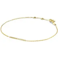Jackie Deux de Belgique Armband aus 14 Karat Gelbgold