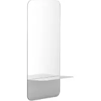 Normann Copenhagen - Horizon Spiegel Vertikal - 80x40 cm - Edelstahl