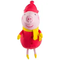 PADU Prasátko Peppa v zimním obleení 50 cm
