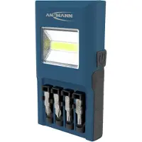 Ansmann LED Werkstattlampe 200 Lumen inkl. 4 Bits - Arbeits-Leuchte/Lampe