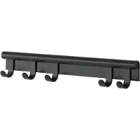 Muuto Coil Garderobenständer L60 Black - , Schwarz, Aluminium
