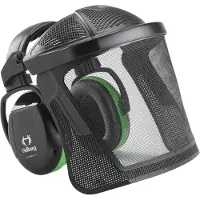 Hellberg Safety Kopfschutzset Kapsel, Drahtvisier