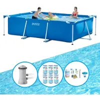 Intex Pool Rectangular Frame 300x200x75 cm - Pool-Paket