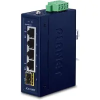 Planet IGS-510TF, Unmanaged, Gigabit Ethernet (10/100/1000), Vollduplex, Wandmontage