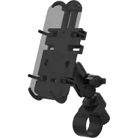 Ram Mounts Quick-grip Handyhalterung Mit Tough-strap Lenkerbasis
